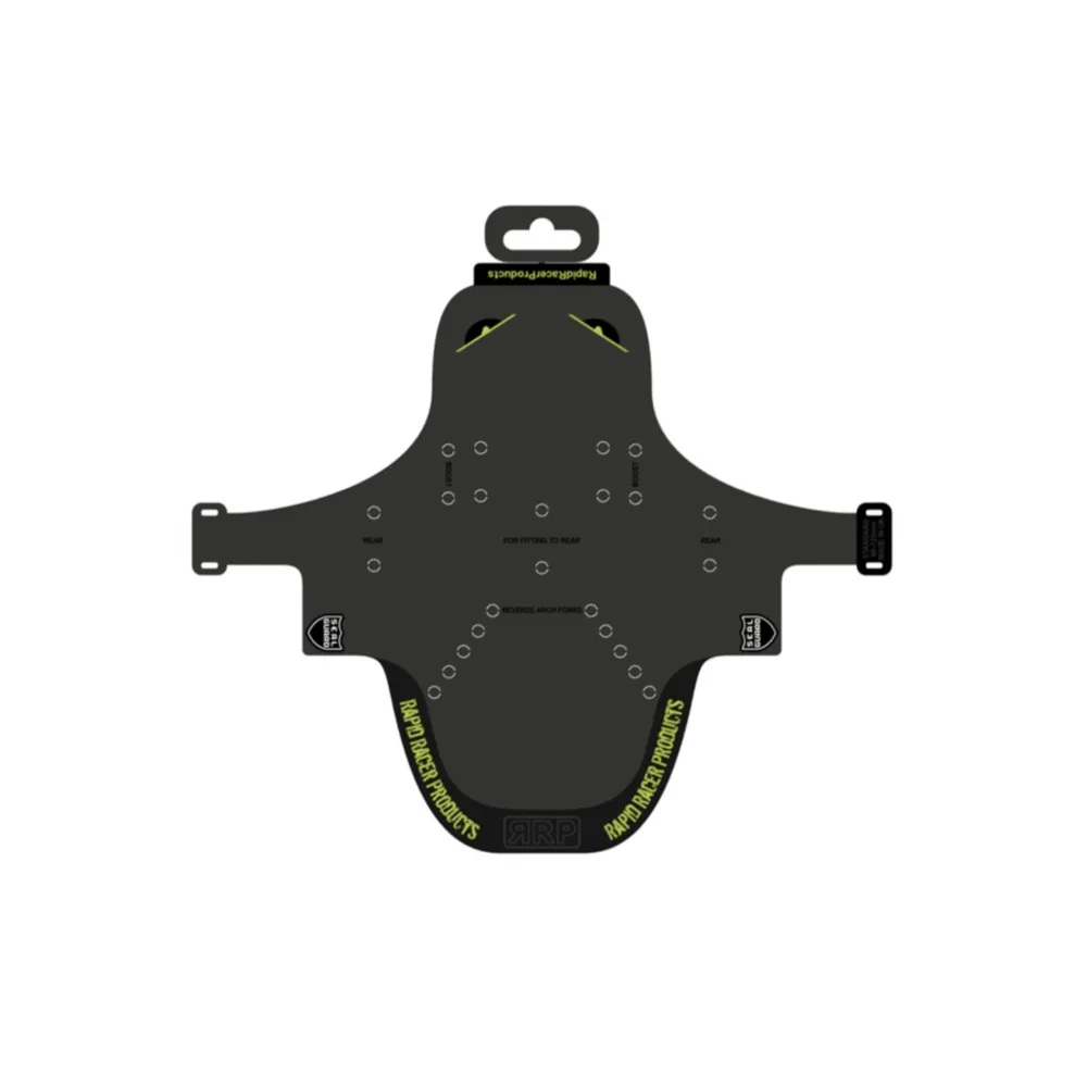 Image of RRP Enduroguard Standard V4 Front Mudguard Green/Black